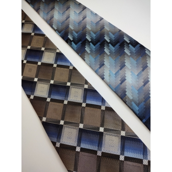 Bundle of 2 silk ties - Picture 2 of 7